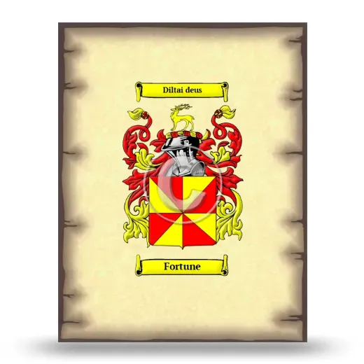Fortune Coat of Arms Print