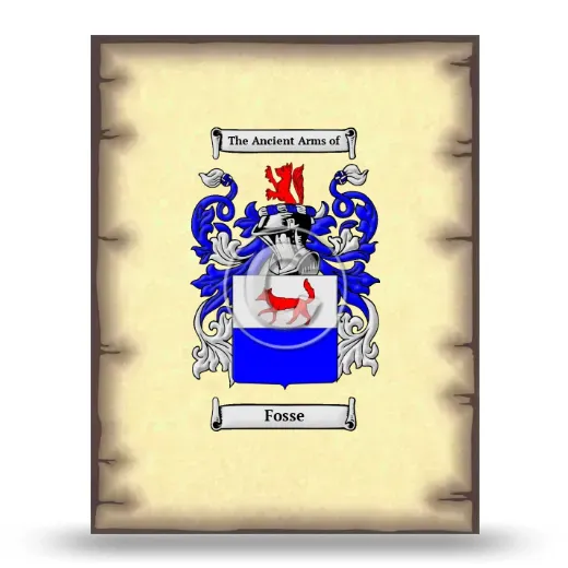 Fosse Coat of Arms Print