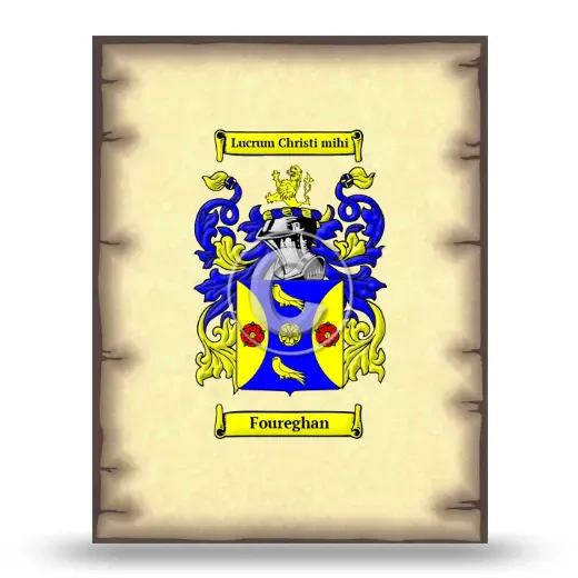 Foureghan Coat of Arms Print