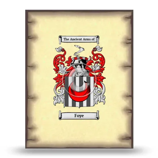Foye Coat of Arms Print