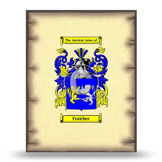 Fraicher Coat of Arms Print