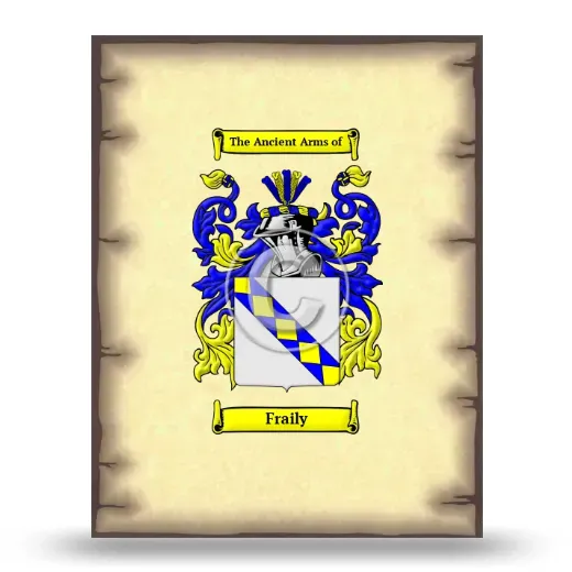 Fraily Coat of Arms Print