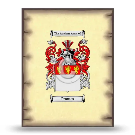 Frames Coat of Arms Print