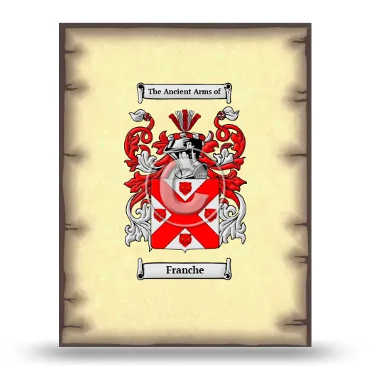 Franche Coat of Arms Print
