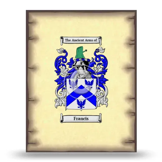 Francis Coat of Arms Print