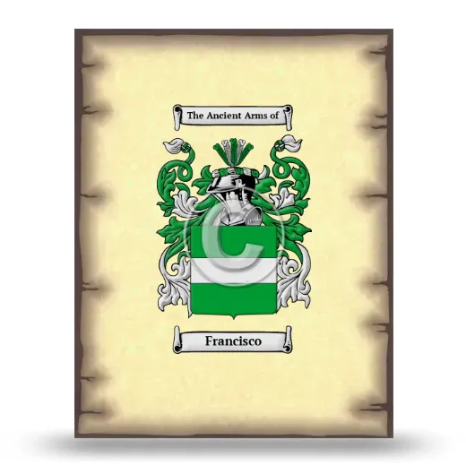 Francisco Coat of Arms Print