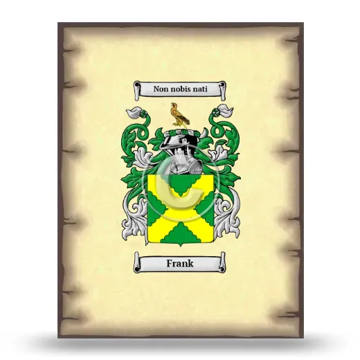 Frank Coat of Arms Print