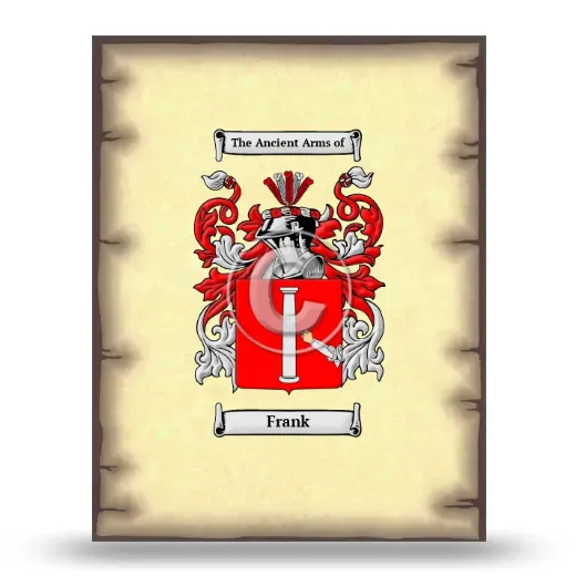 Frank Coat of Arms Print