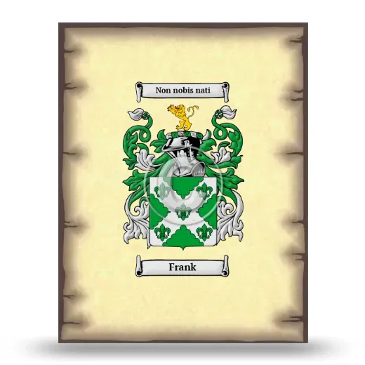 Frank Coat of Arms Print
