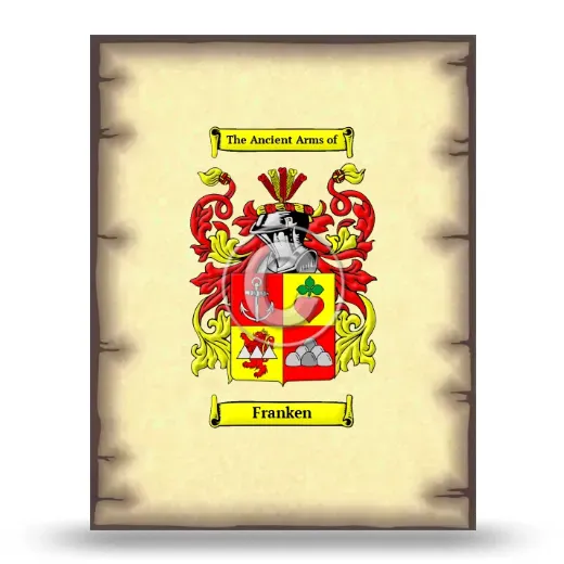 Franken Coat of Arms Print