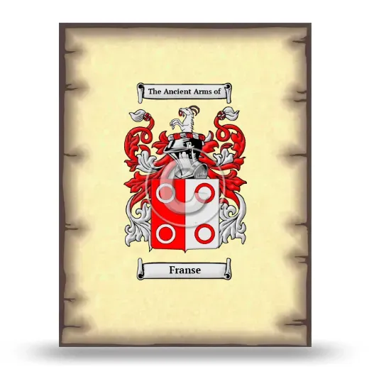 Franse Coat of Arms Print