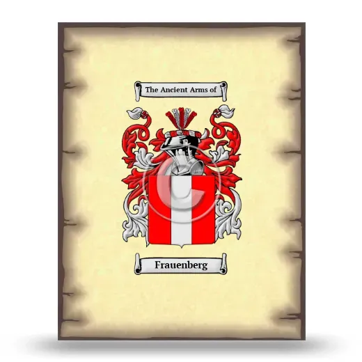 Frauenberg Coat of Arms Print