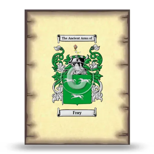 Fray Coat of Arms Print