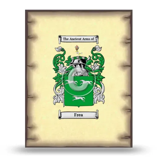 Frea Coat of Arms Print