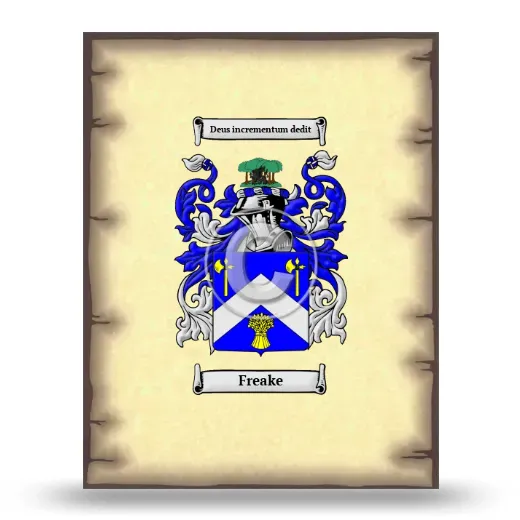 Freake Coat of Arms Print