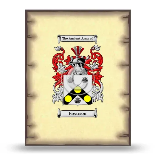 Frearson Coat of Arms Print