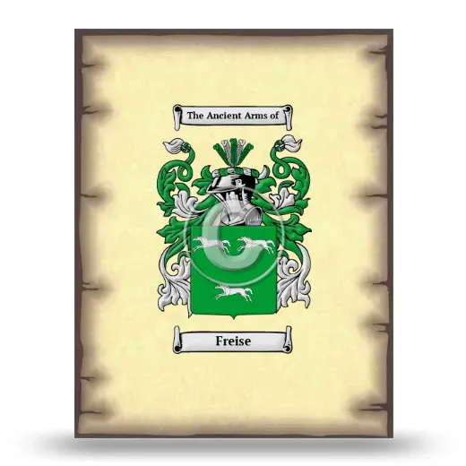 Freise Coat of Arms Print