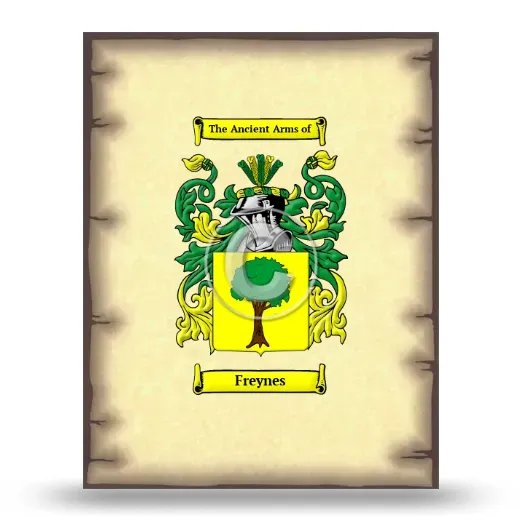 Freynes Coat of Arms Print