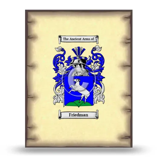 Friedman Coat of Arms Print