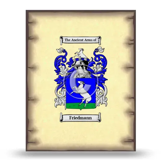 Friedmann Coat of Arms Print