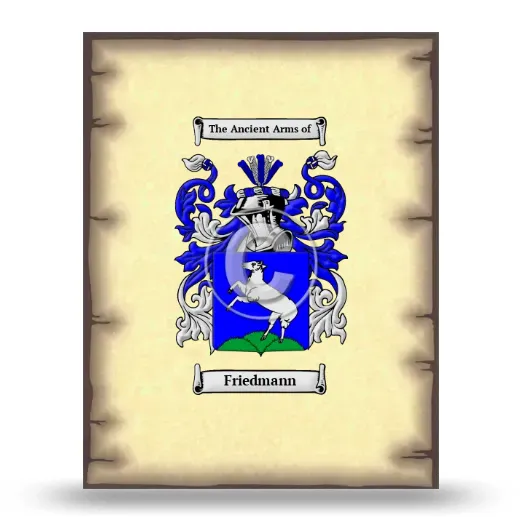 Friedmann Coat of Arms Print
