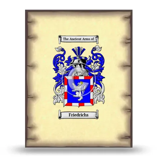 Friedrichs Coat of Arms Print
