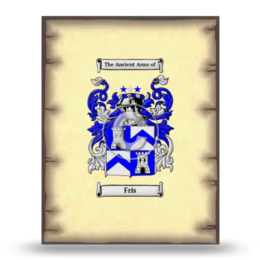 Fris Coat of Arms Print