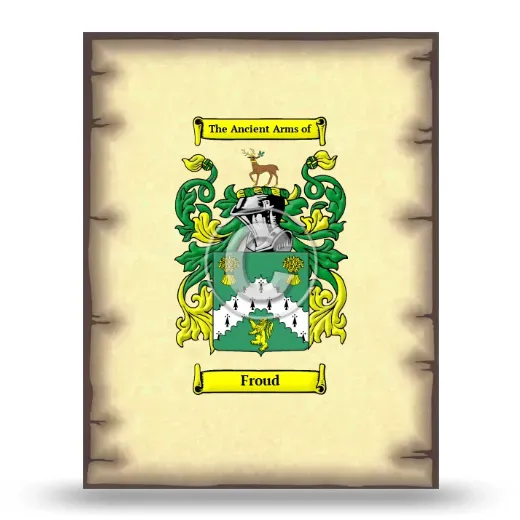 Froud Coat of Arms Print