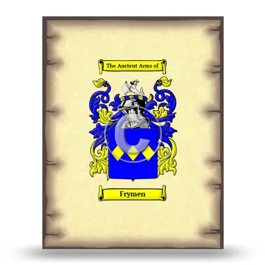 Frymen Coat of Arms Print