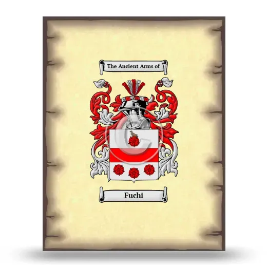 Fuchi Coat of Arms Print
