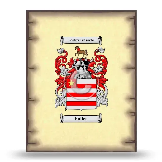 Fuller Coat of Arms Print