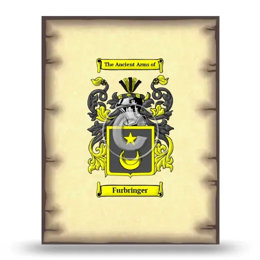 Furbringer Coat of Arms Print