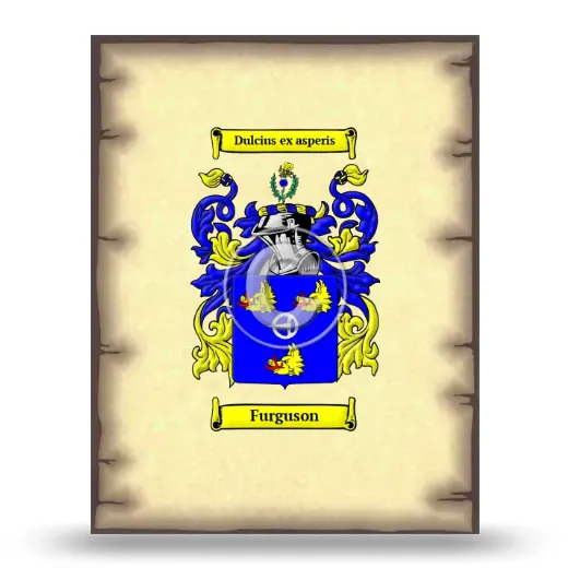 Furguson Coat of Arms Print
