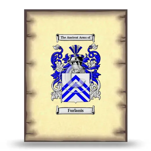 Furlanis Coat of Arms Print