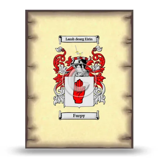 Furpy Coat of Arms Print