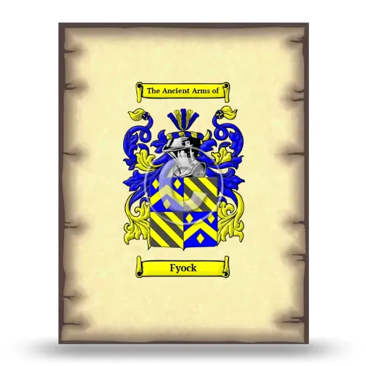 Fyock Coat of Arms Print