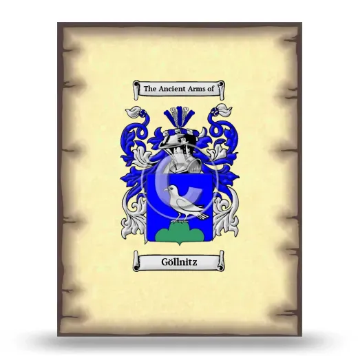 Göllnitz Coat of Arms Print