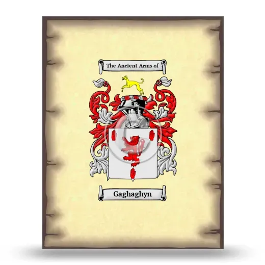 Gaghaghyn Coat of Arms Print