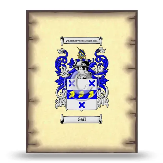 Gail Coat of Arms Print