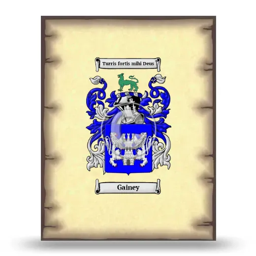 Gainey Coat of Arms Print