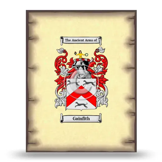 Gainfith Coat of Arms Print