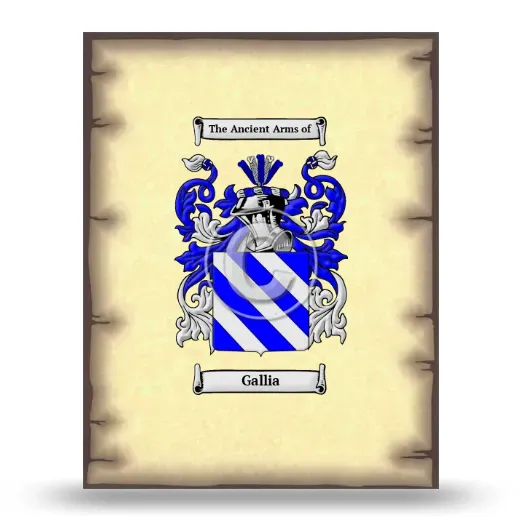Gallia Coat of Arms Print