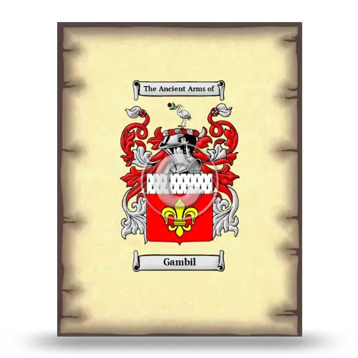 Gambil Coat of Arms Print
