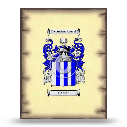Gamer Coat of Arms Print