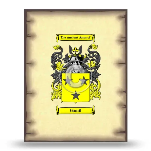 Gamil Coat of Arms Print