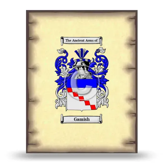 Gamish Coat of Arms Print
