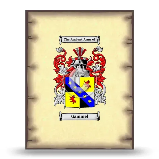 Gammel Coat of Arms Print