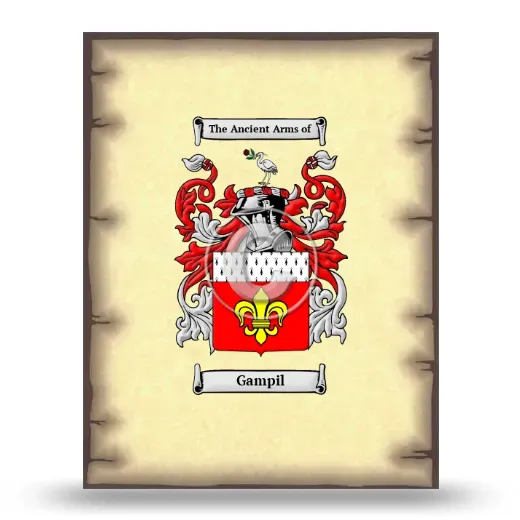 Gampil Coat of Arms Print