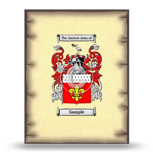 Gample Coat of Arms Print