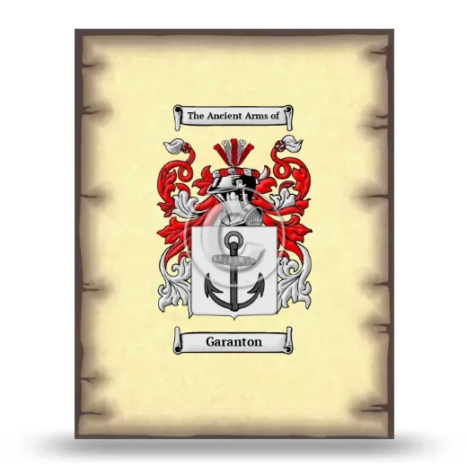 Garanton Coat of Arms Print